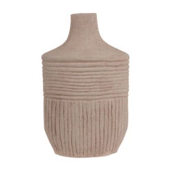 Libra Interiors Brushed Sand Textured Finish Vase