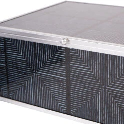 Libra Interiors Squares Pattern Set Of 2 Decorative Boxes -Best Home Decor Store 705377 04