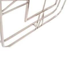 Olivia's Metal Square Wall Clock In Silver 13 Olivia's Metal Square Wall Clock In Silver -Best Home Decor Store 75 214 SI zz 006