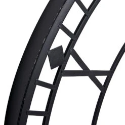 Olivia's Donnie Metal Round Skeleton Wall Clock In Black 18 Olivia's Donnie Metal Round Skeleton Wall Clock In Black -Best Home Decor Store 75 227 zz 007