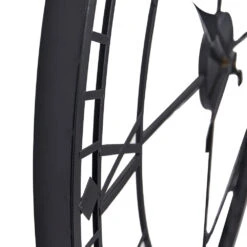 Olivia's Donnie Metal Round Skeleton Wall Clock In Black 19 Olivia's Donnie Metal Round Skeleton Wall Clock In Black -Best Home Decor Store 75 227 zz 008