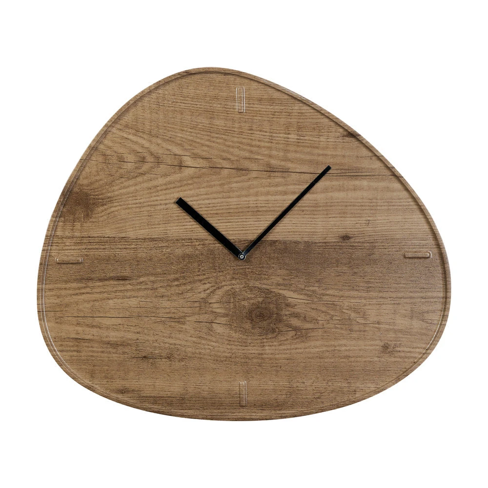 Olivia's Jalo Natural Wood Veneer Tear Wall Clock | Outlet 1 Olivia's Jalo Natural Wood Veneer Tear Wall Clock | Outlet
