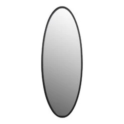 Zuiver Olivia's Nordic Living Collection - Mo Oval Mirror In Black