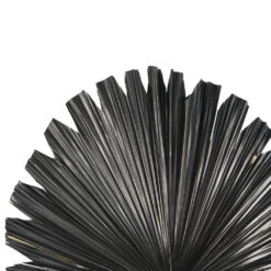 Libra Interiors Wide Fan Palm Leaf In Black -Best Home Decor Store 909616 692