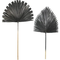 Libra Interiors Arrowhead Palm Leaf In Black -Best Home Decor Store 909620 642