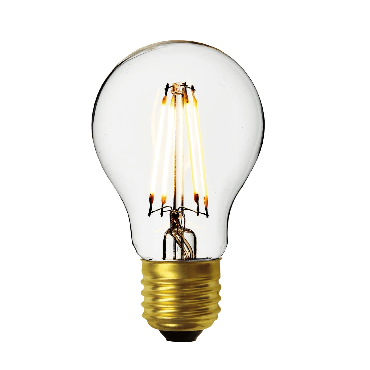 Industville Vintage LED Edison Bulb Old Filament Lamp - 7W E27 Classic A60 - Clear | Outlet 1 Industville Vintage LED Edison Bulb Old Filament Lamp - 7W E27 Classic A60 - Clear | Outlet