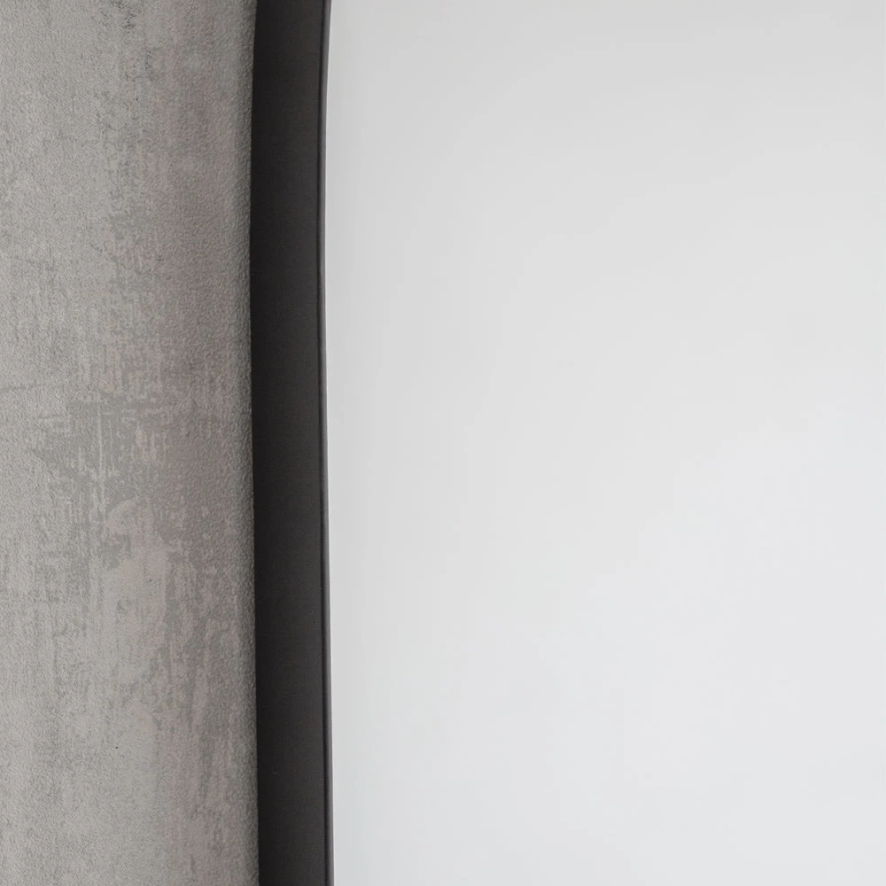 Garden Trading Arched Mirror In Black & Iron 2 Garden Trading Arched Mirror In Black & Iron - Image 2