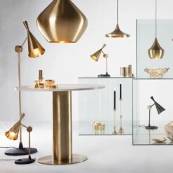 Tom Dixon Beat Table Lamp Brass -Best Home Decor Store BeatGroup