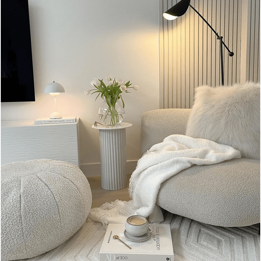 Malini Serena Blanket Ivory 2 Malini Serena Blanket Ivory - Image 2