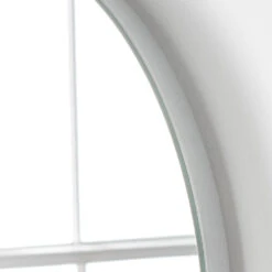 Olivia's Cora Arched Mirror In Silver - 75x50cm -Best Home Decor Store DELICACY ARCH SILVER 75X50 03
