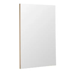 Olivia's Minimal Rectangular Mirror In Gold - 100x70cm