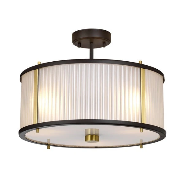 Elstead Corona 3 Light Pendant Museum Bronze Dark Brown Painted And Aged Brass 2 Elstead Corona 3 Light Pendant Museum Bronze Dark Brown Painted And Aged Brass - Image 2