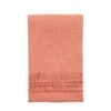 Gallery Interiors Arki Waffle Throw In Blush