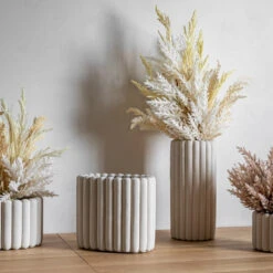 Gallery Interiors Castella Planter In Taupe | Outlet -Best Home Decor Store GAL 5059413869433 z03 80dcd8bc 78ea 489e a84a 78473c8ebed4