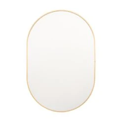 Gallery Interiors Yarlett Wall Mirror In Gold