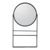 Gallery Interiors Fionn Wall Mirror Black