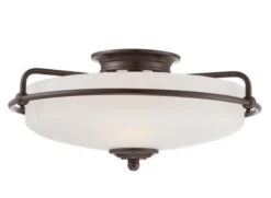 Elstead Griffin 3 Light Flush Mount