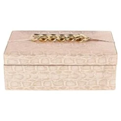 Richmond Interiors Noell Storage Box In Pink -Best Home Decor Store JB 0043 5