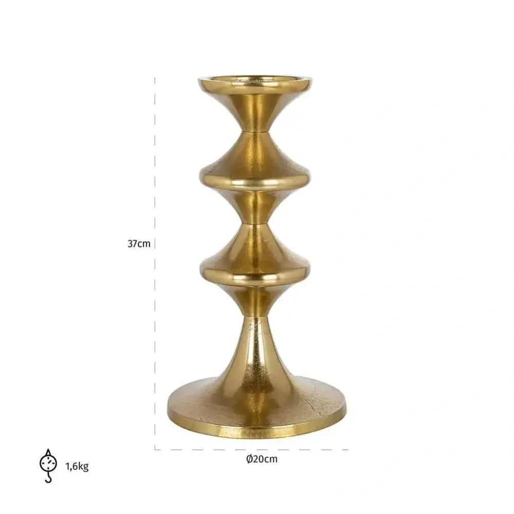 Richmond Interiors Ayden Candle Holder 4 Richmond Interiors Ayden Candle Holder - Image 4