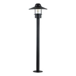 Elstead Lighting Klampenborg 1 Light Bollard Light In Black