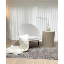 Malini Serena Blanket Ivory 6 Malini Serena Blanket Ivory -Best Home Decor Store KTH ACSR 4100 TH SERENA IVORY LE004 OCH 125 ANM ST0349 1 b21f80d4 4b94 46aa be54 ba66fae5b612