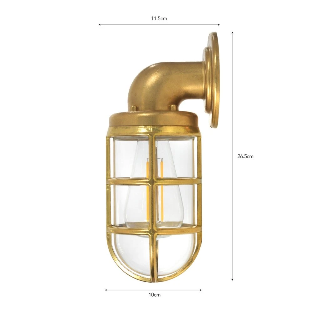 Garden Trading Devonport Down Light Wall Light Gold 5 Garden Trading Devonport Down Light Wall Light Gold - Image 5