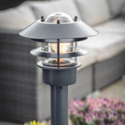 Garden Trading Strand Outdoor Post Lamp In Carbon 6 Garden Trading Strand Outdoor Post Lamp In Carbon -Best Home Decor Store LACN26 02