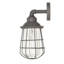 Garden Trading Finsbury Outdoor Wall Light In Charcoal