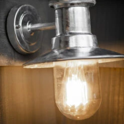 Garden Trading St Ives Outdoor Ships Light - Galvanised Steel -Best Home Decor Store LAHP08 02