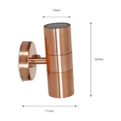 Garden Trading Regent Outdoor Up & Down Light In Raw Copper -Best Home Decor Store LAHP48 02