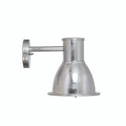 Garden Trading St Ives Outdoor Mini Bay Light - Galvanised Steel