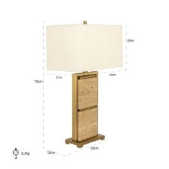 Richmond Interiors Meyra Table Lamp -Best Home Decor Store LB 0158 023