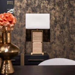 Richmond Interiors Meyra Table Lamp -Best Home Decor Store LB 0158 SETTING 1