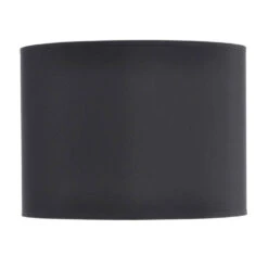 Libra Black And Silver Lined Drum 14" Lampshade | Outlet