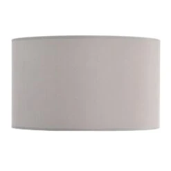 Libra Interiors Lined Drum 20" Lampshade Taupe And Champagne