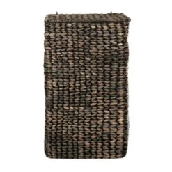 Must Living Palawan Laundry Basket In Black Wash