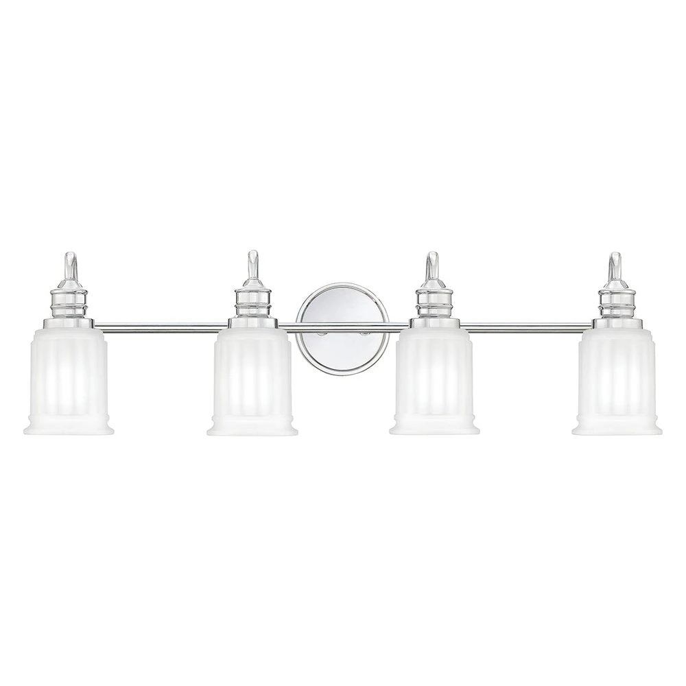 Quoizel Swell 4 Light Wall Light In Chrome 1 Quoizel Swell 4 Light Wall Light In Chrome