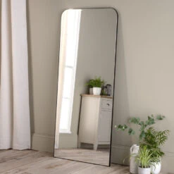 Olivia's Rome Leaner Mirror In Black