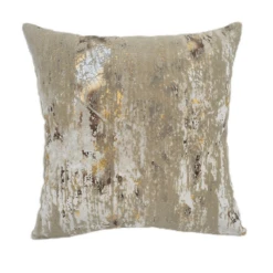 Malini Torcello Cushion In Gold - 43 X 43cm