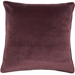 Malini Luxe Cushion Aubergine