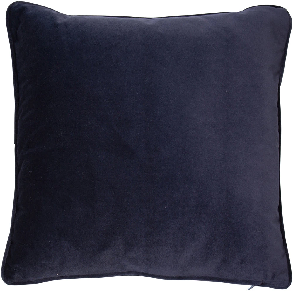 Malini Luxe Cushion Navy 1 Malini Luxe Cushion Navy