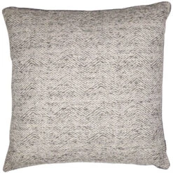 Malini Ripple Cushion In Charcoal
