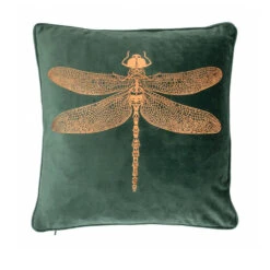 Malini Dennis Cushion In Green