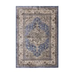 Asiatic Carpets Sovereign Blue Medallion