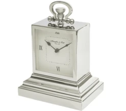 Libra Interiors Latham Medium Aluminium Rectangular Clock With Roman Numerals -Best Home Decor Store Screenshot 2019 04 30 at 11.25.17