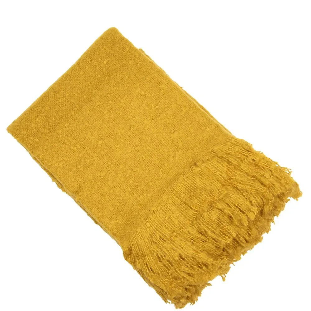 Malini Serena Throw In Mustard 1 Malini Serena Throw In Mustard