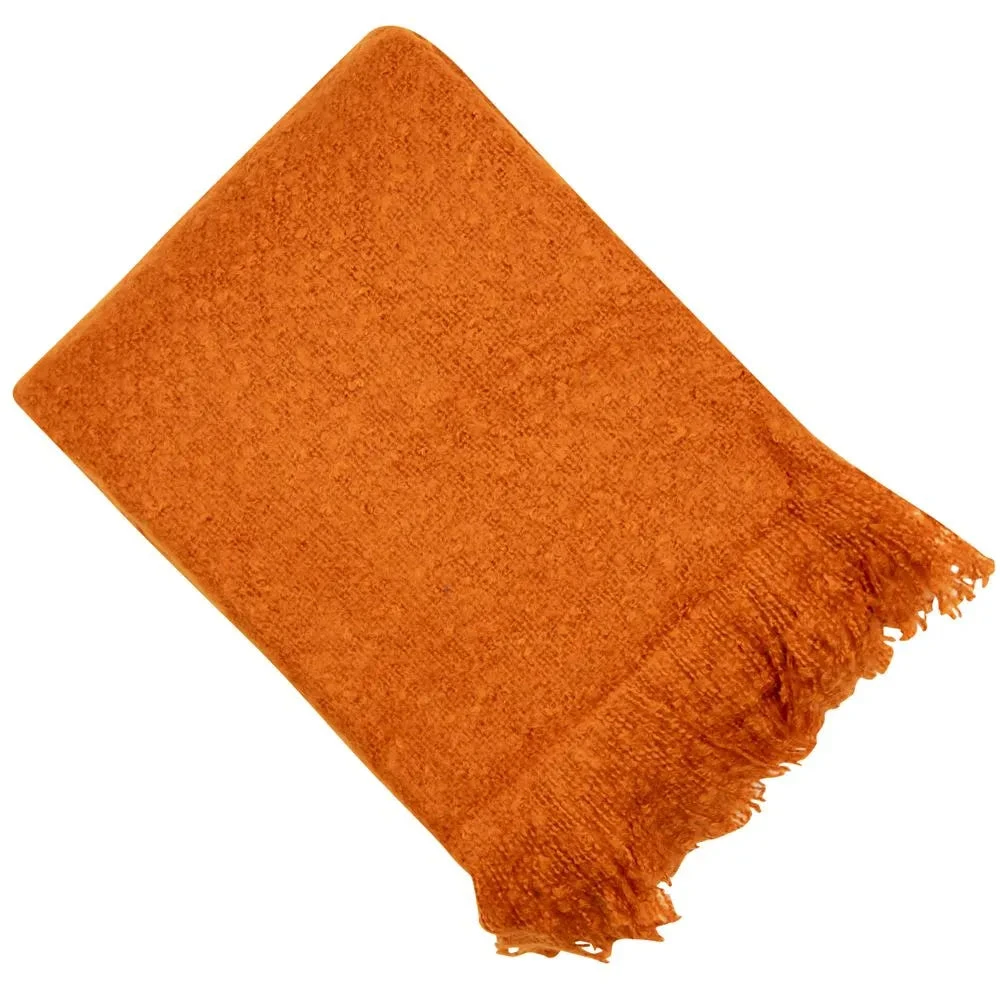 Malini Serena Throw In Rust 1 Malini Serena Throw In Rust
