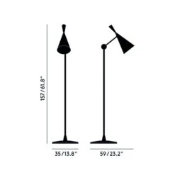 Tom Dixon Beat Floor Lamp Black -Best Home Decor Store WingbackDiningwithTubeandBeat 60dc750d 17d5 4fd6 96b0 5394b3dc9e1e