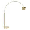 Zuiver Metal Bow Floor Lamp In Brass