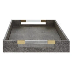 Uttermost Wessex Gray Tray -Best Home Decor Store acc 104262 17996 a2 side